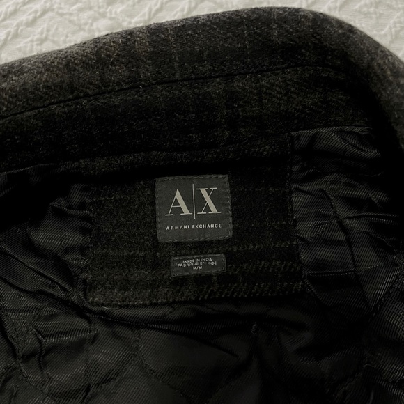 Armani Exchange Military Wool Coat - Picture 10 of 15